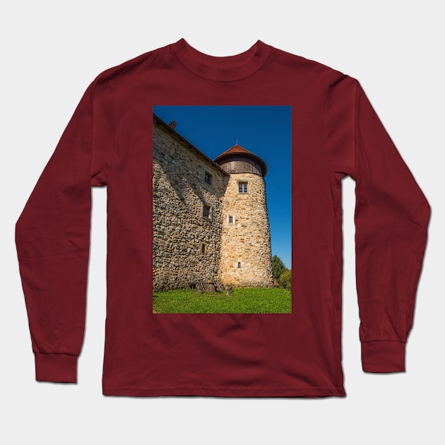 Dubovac Castle in Karlovac, Croatia Long Sleeve T-Shirt by jojobob